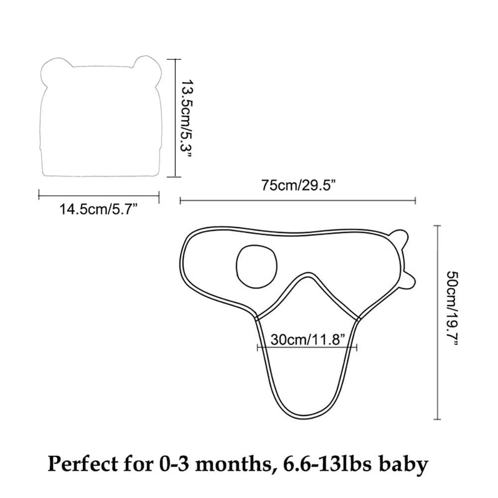 Exemaba blue dinosaur swaddle wrap with adjustable fit for growing babies.
