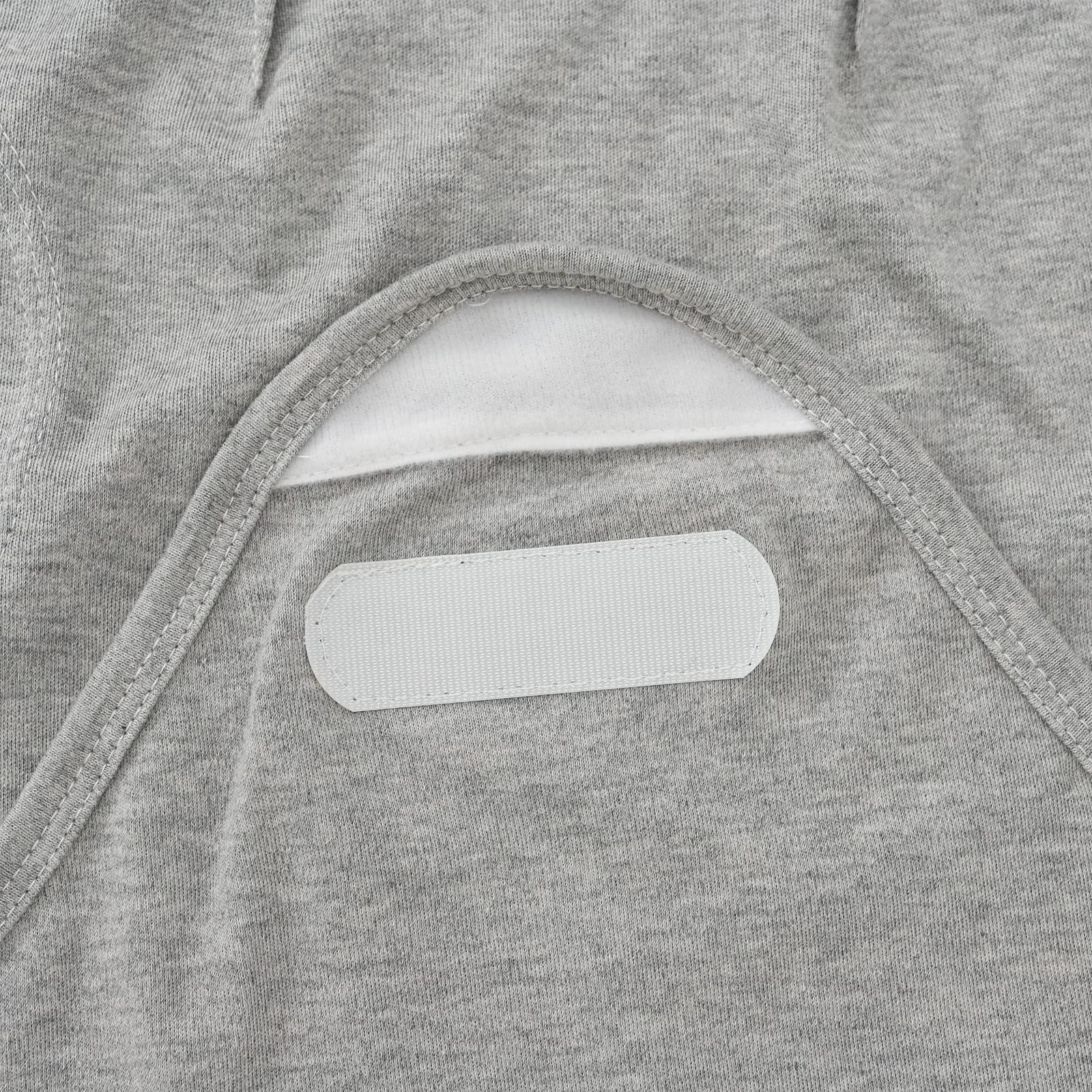 Exemaba swaddle hat in white adds warmth and gentle coverage for newborns.