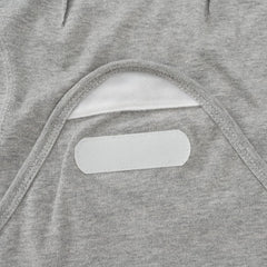 Exemaba swaddle hat in white adds warmth and gentle coverage for newborns.