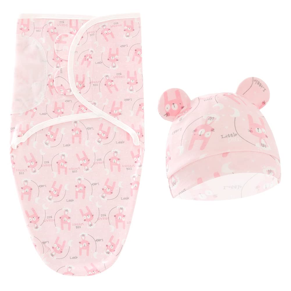 Exemaba swaddle in girl pattern for playful newborn outfits