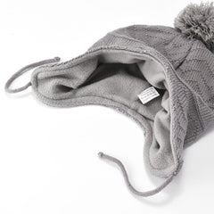 Exemaba warm fleece lining detail for extra insulation against winter breeze