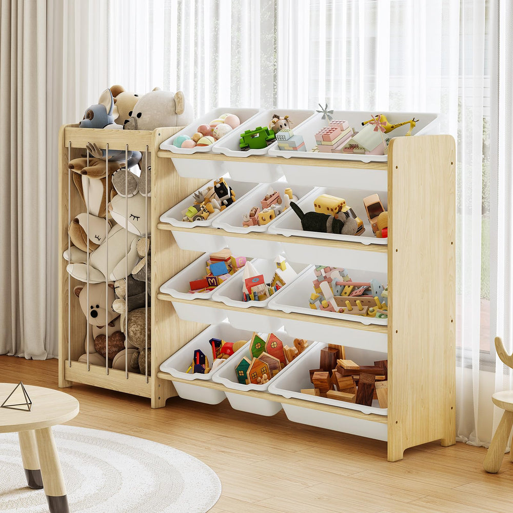 EXPERLAM Child-friendly open storage design encourages independent tidying.