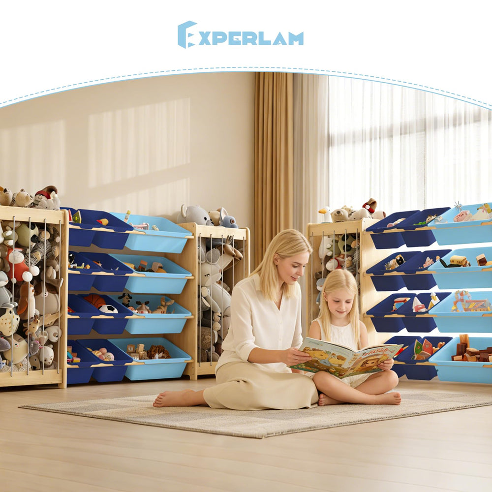 EXPERLAM ideal for nursery, playroom, or bedroom organization.