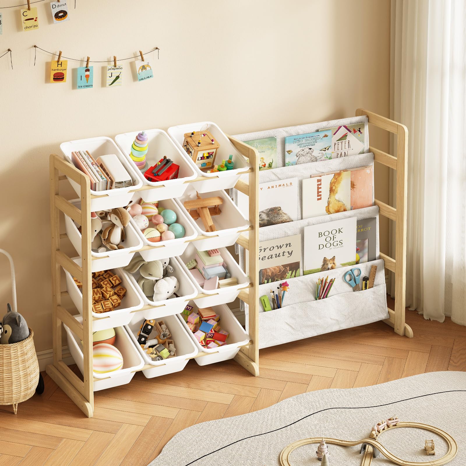 EXPERLAM versatile organizer suitable for nursery or playroom
