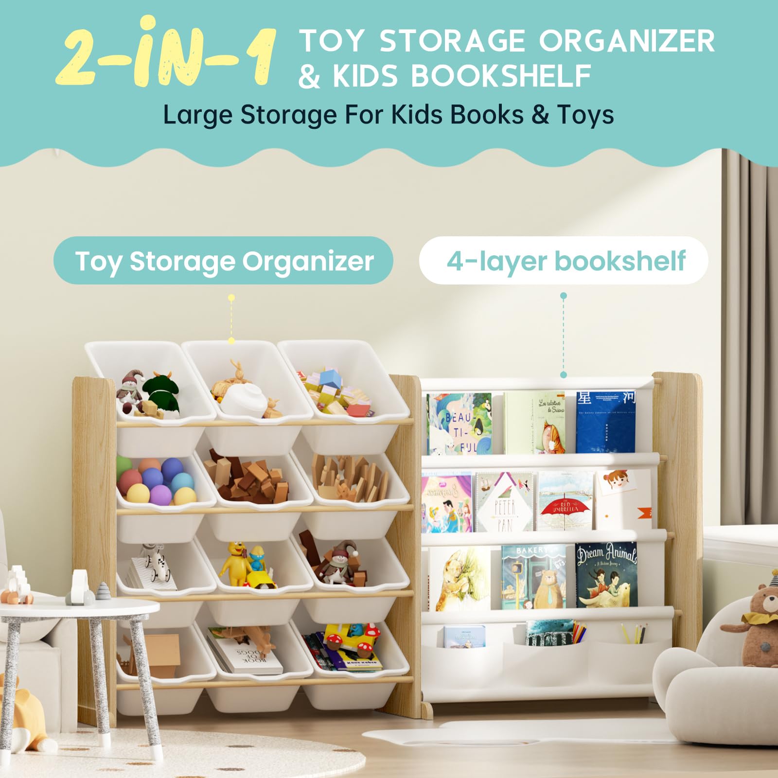 EXPERLAM playroom solution supports organized spaces and quick cleanup