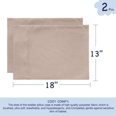 EXQ Home envelope-closure side opening enables easy pillow insertion and use from either side.