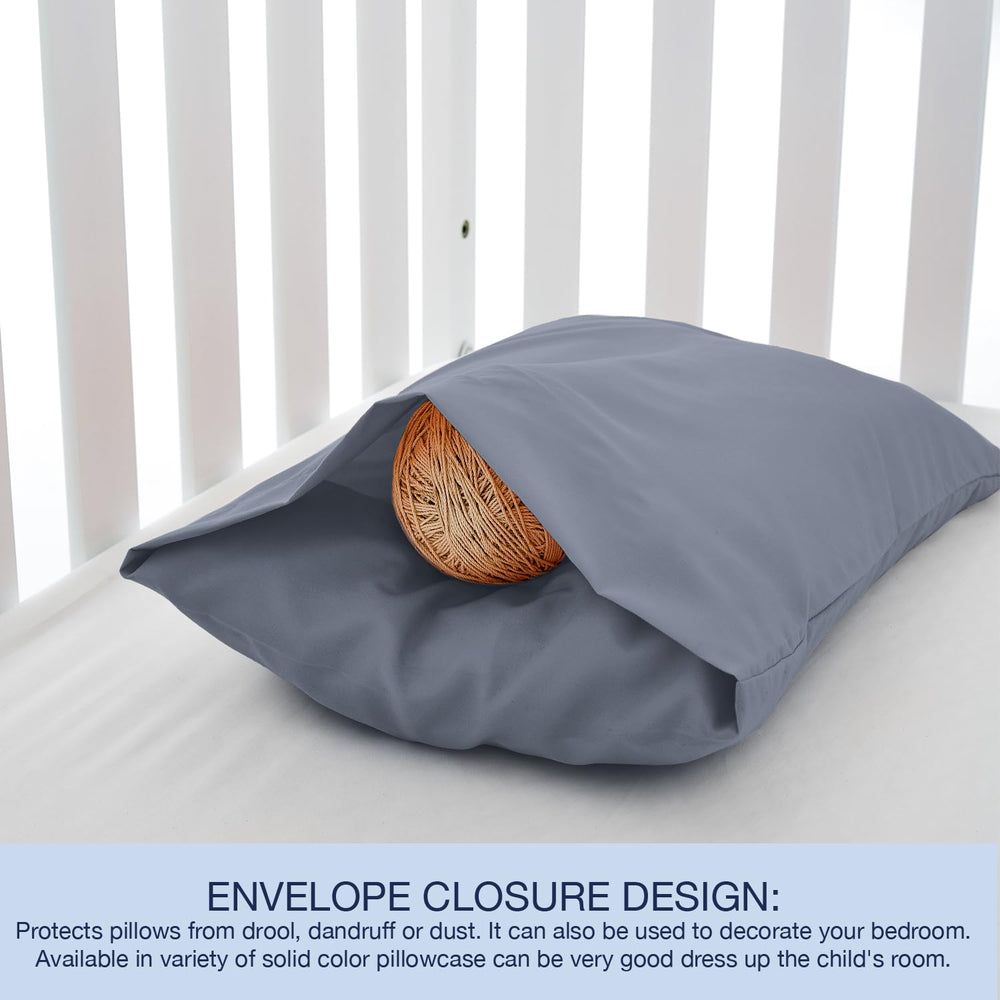 EXQ Home kids pillowcase set, ideal for travel and home use.