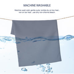 EXQ Home machine-washable care for simple, quick cleaning.