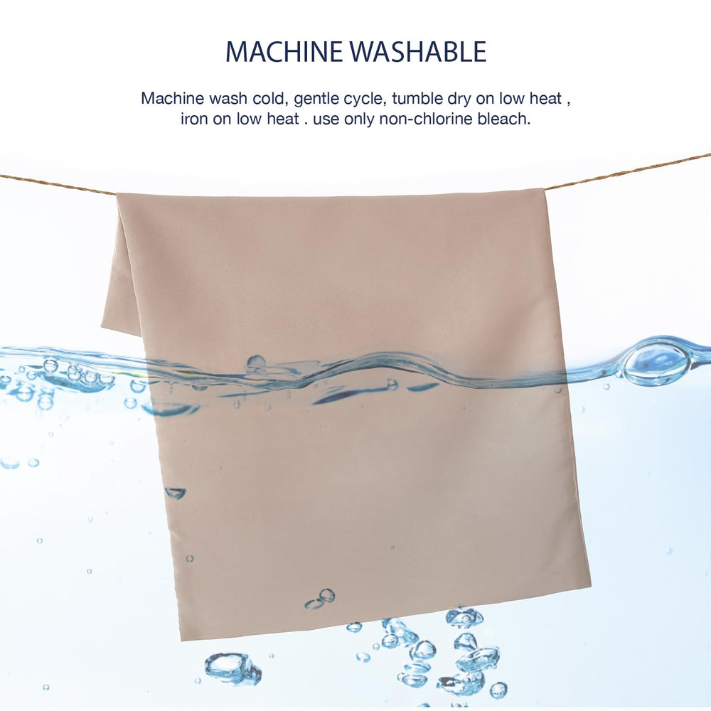 EXQ Home machine-washable fabric offers quick, low-effort care after trips.