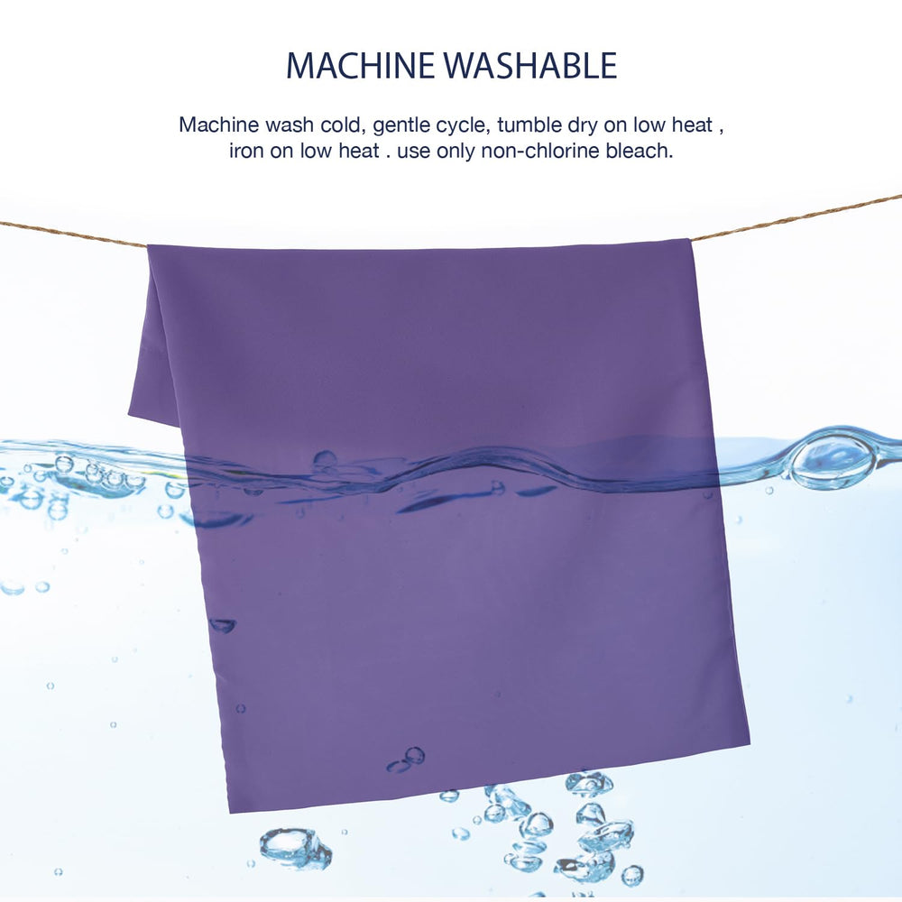 EXQ Home pillowcase is machine washable for quick, simple care.