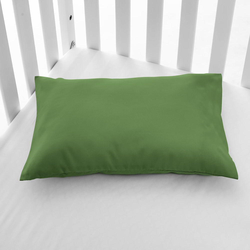 EXQ Home pillowcase fits 12x16 baby pillows securely for trips
