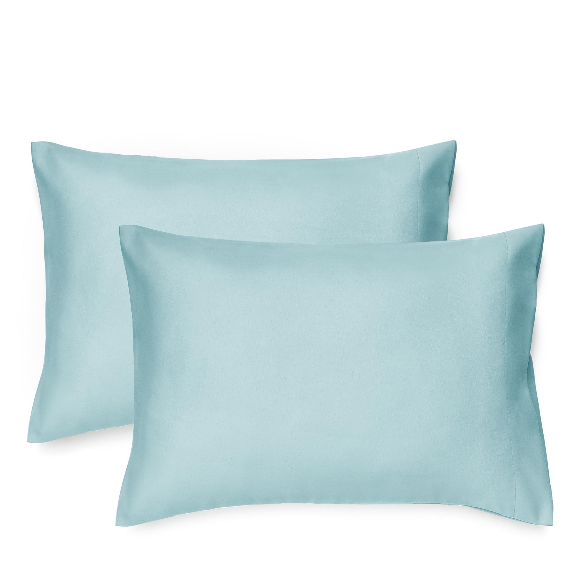 EXQ Home toddler pillowcase 13x18 in blue coral, with soft microfiber fabric.