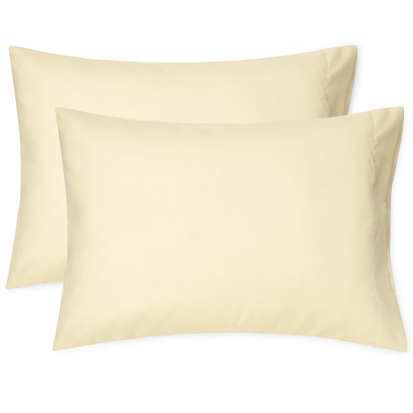 EXQ Home camel toddler pillowcase with zipper for secure travel use.