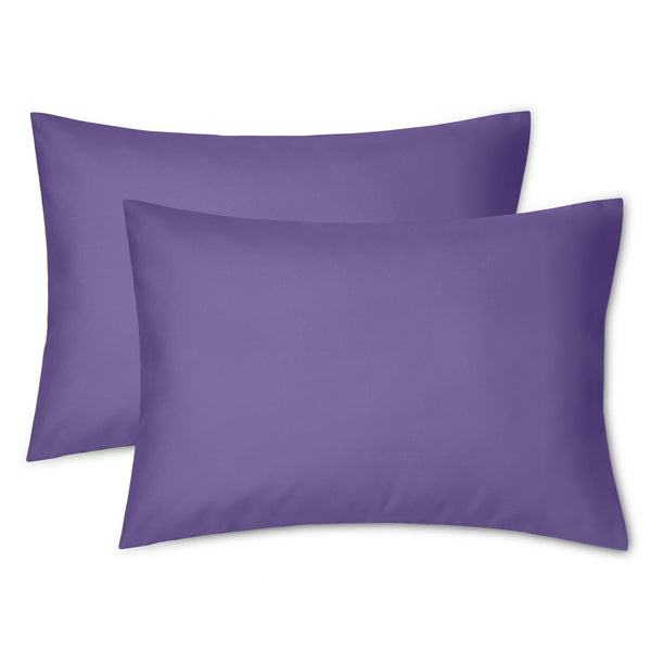 EXQ Home toddler pillowcase with zipper keeps the 13x18 pillow secure during travel.