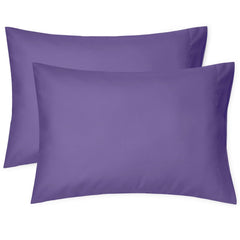 EXQ Home toddler pillowcases 13x18 travel set, two-pack ready for cozy journeys.