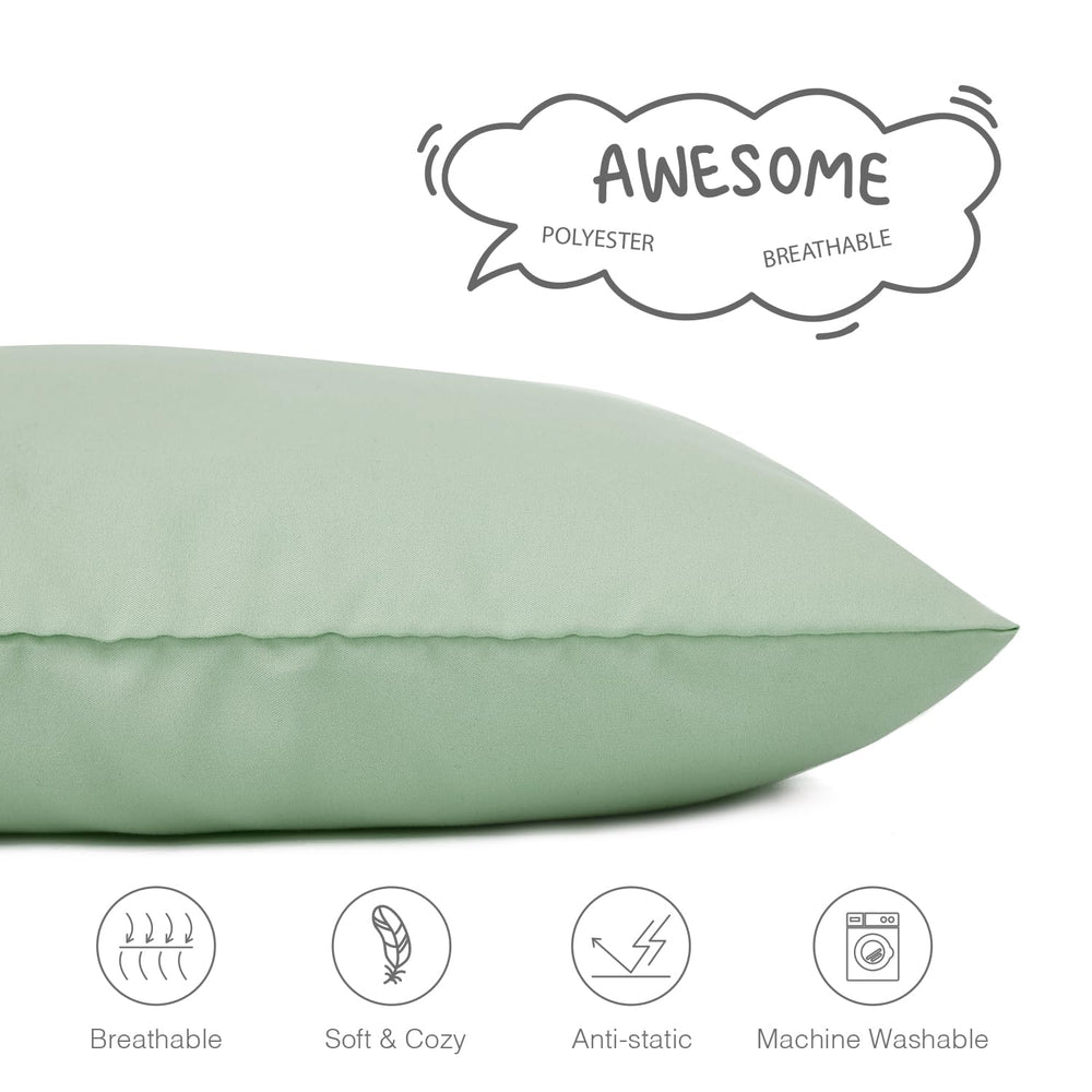 EXQ Home travel pillowcase folded display highlights compact, portable design