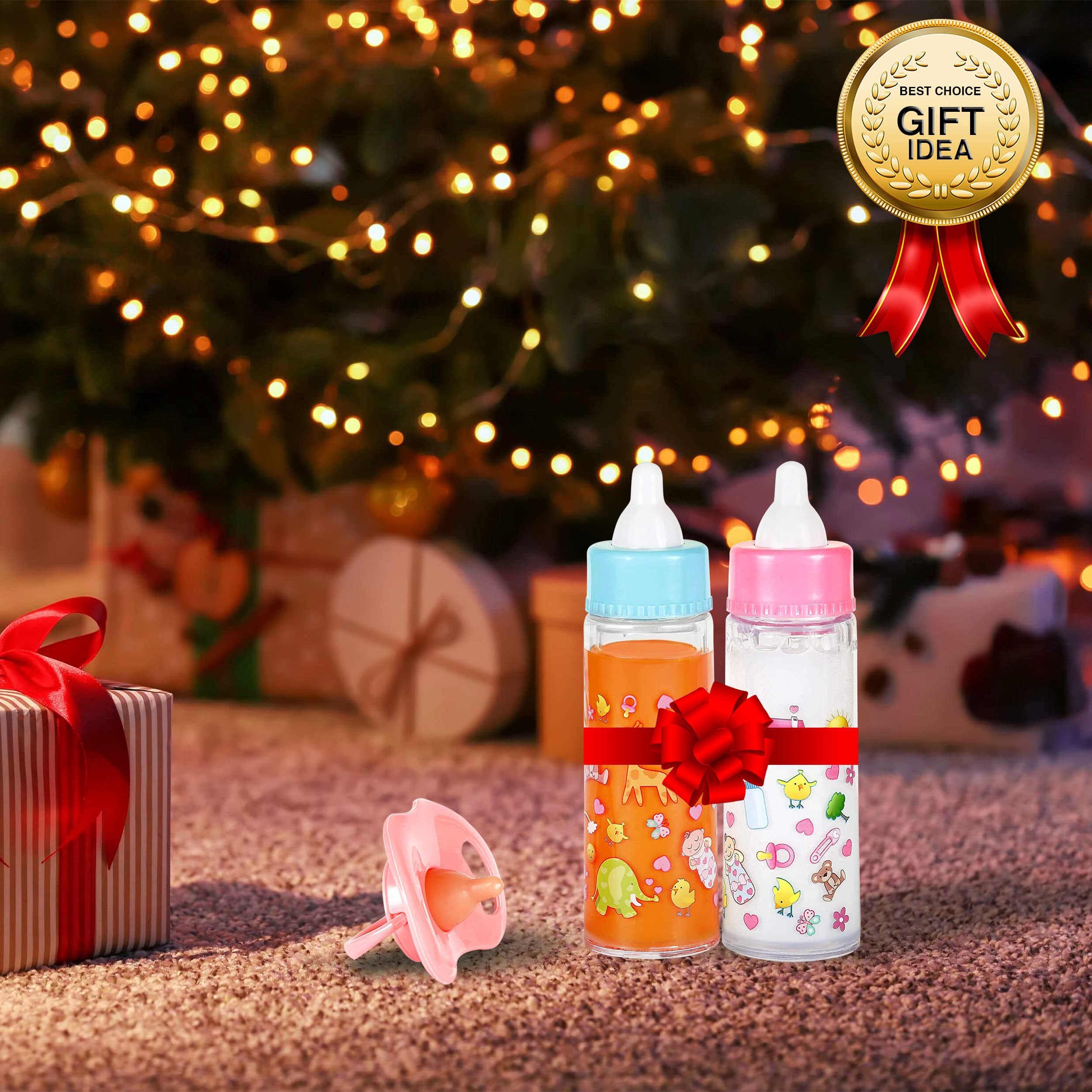 Exquisite Buggy six-inch milk bottle designed for little hands