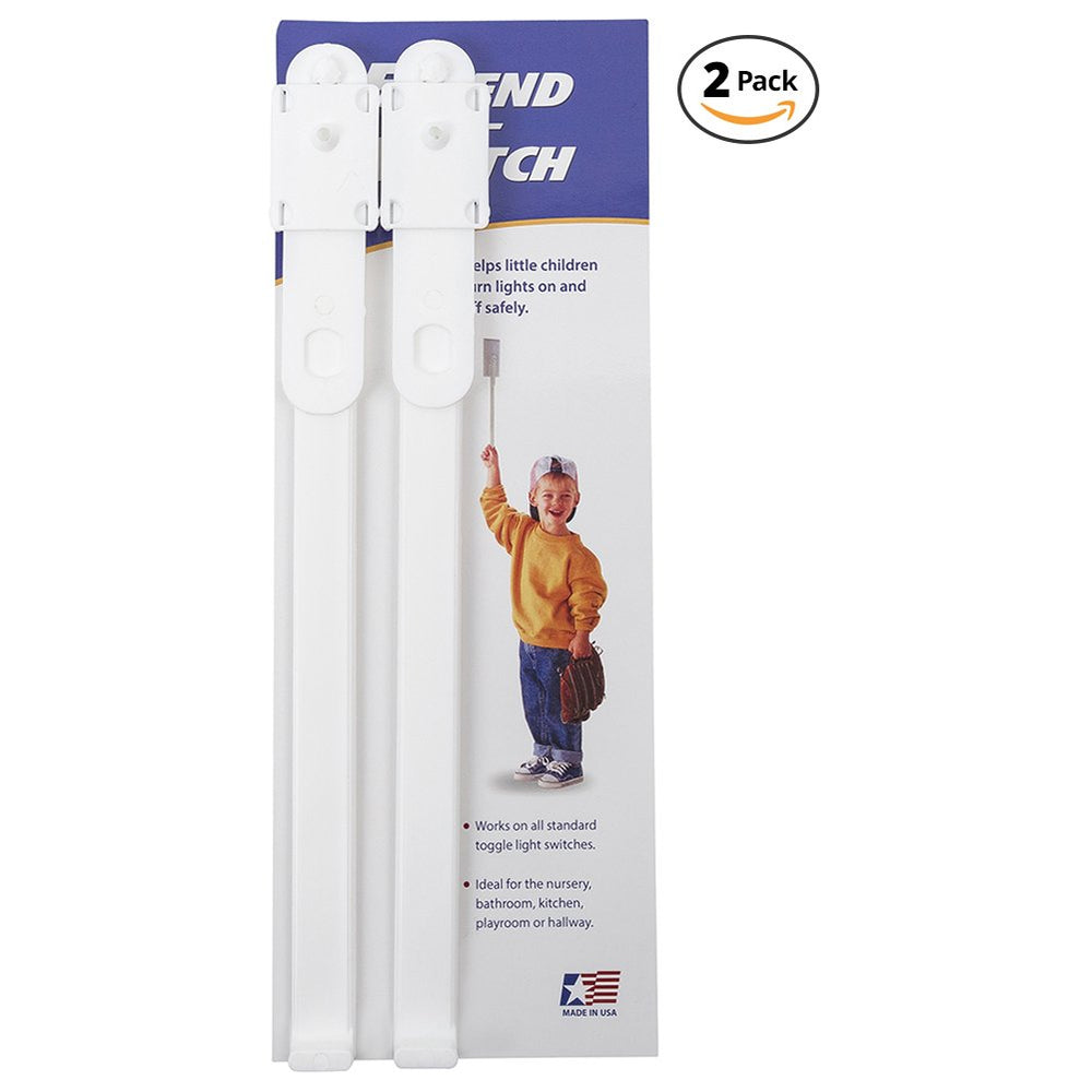 Nighttime hallway use with Extend-A-Switch during potty training.