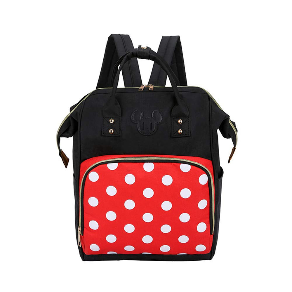 Exttlliy baby diaper bag backpack showing large capacity for organized essentials on busy days.