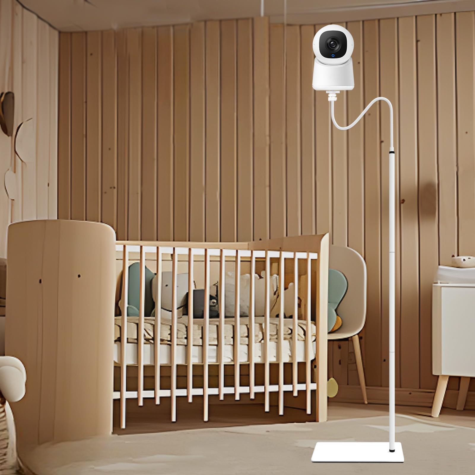 EYSAFT keeps camera at a safe distance from crib from cords