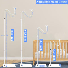 EYSAFT drill-free assembly for quick nursery setup
