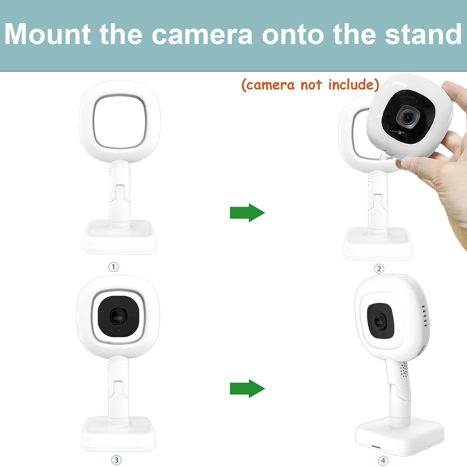 EYSAFT Nanit Pro wall-mount saves nursery space.