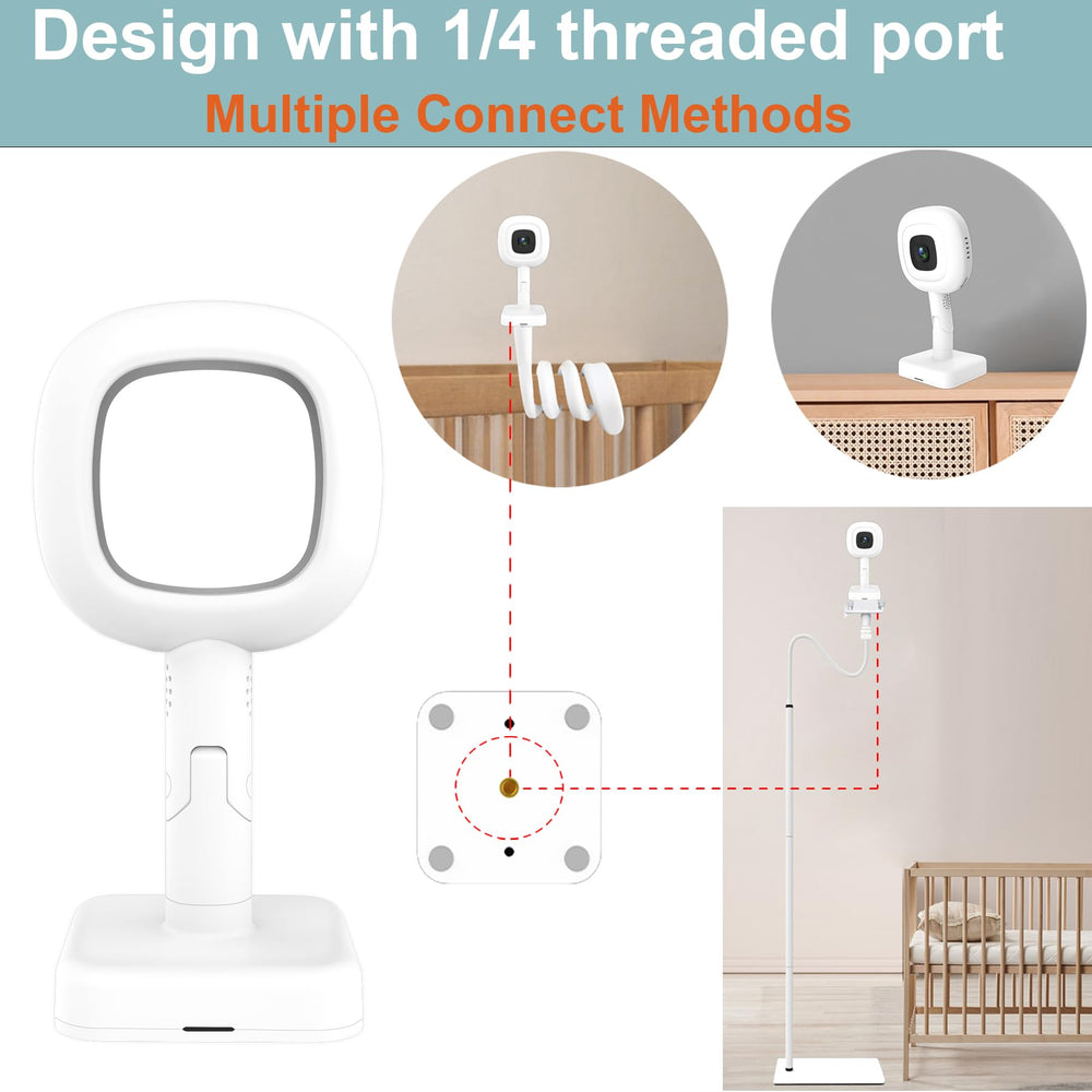 EYSAFT travel-friendly stand for on-the-go monitoring.