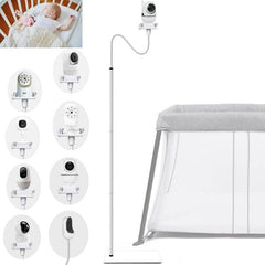 EYSAFT floor stand base offers stable support for safe infant monitoring.