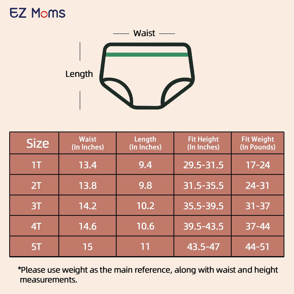 EZ Moms breathable plastic pants keep little ones comfortable through playtime