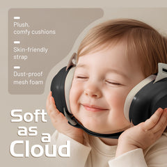 EZARC Baby Ear Muffs fontanel-friendly design ensures gentle fit.