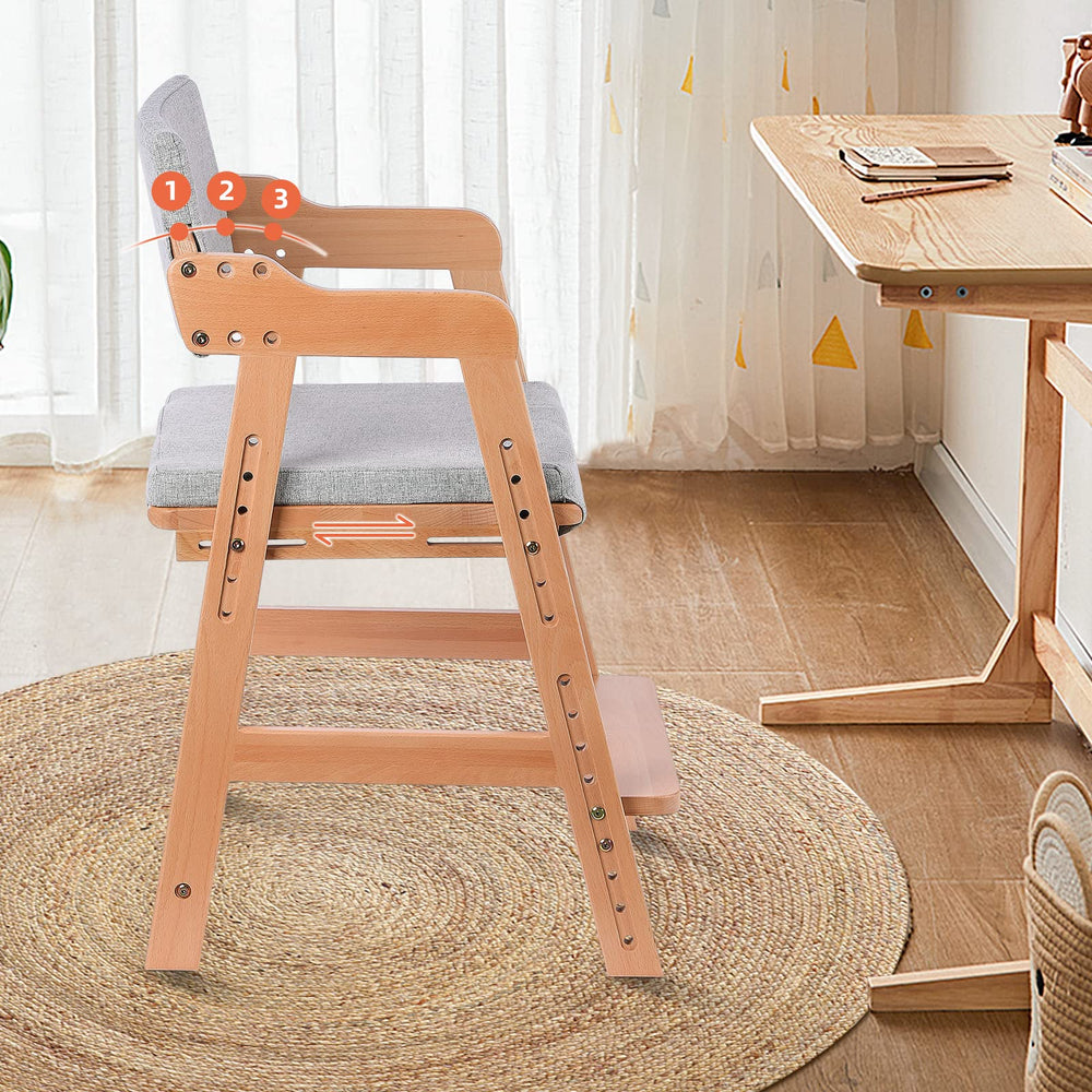 Ezebaby arch back support offers three positions for comfy seating