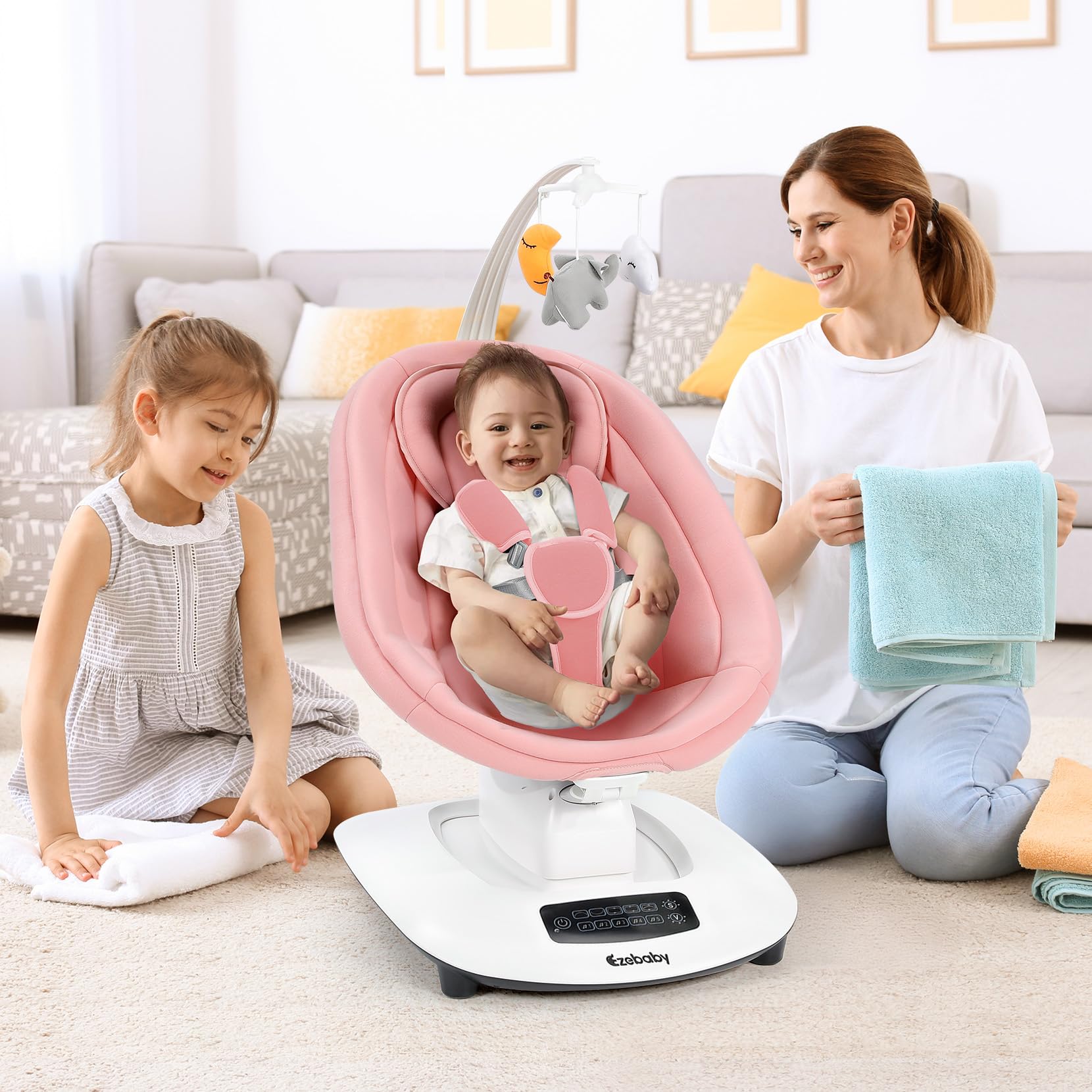Ezebaby hanging pendants entertain and engage infants