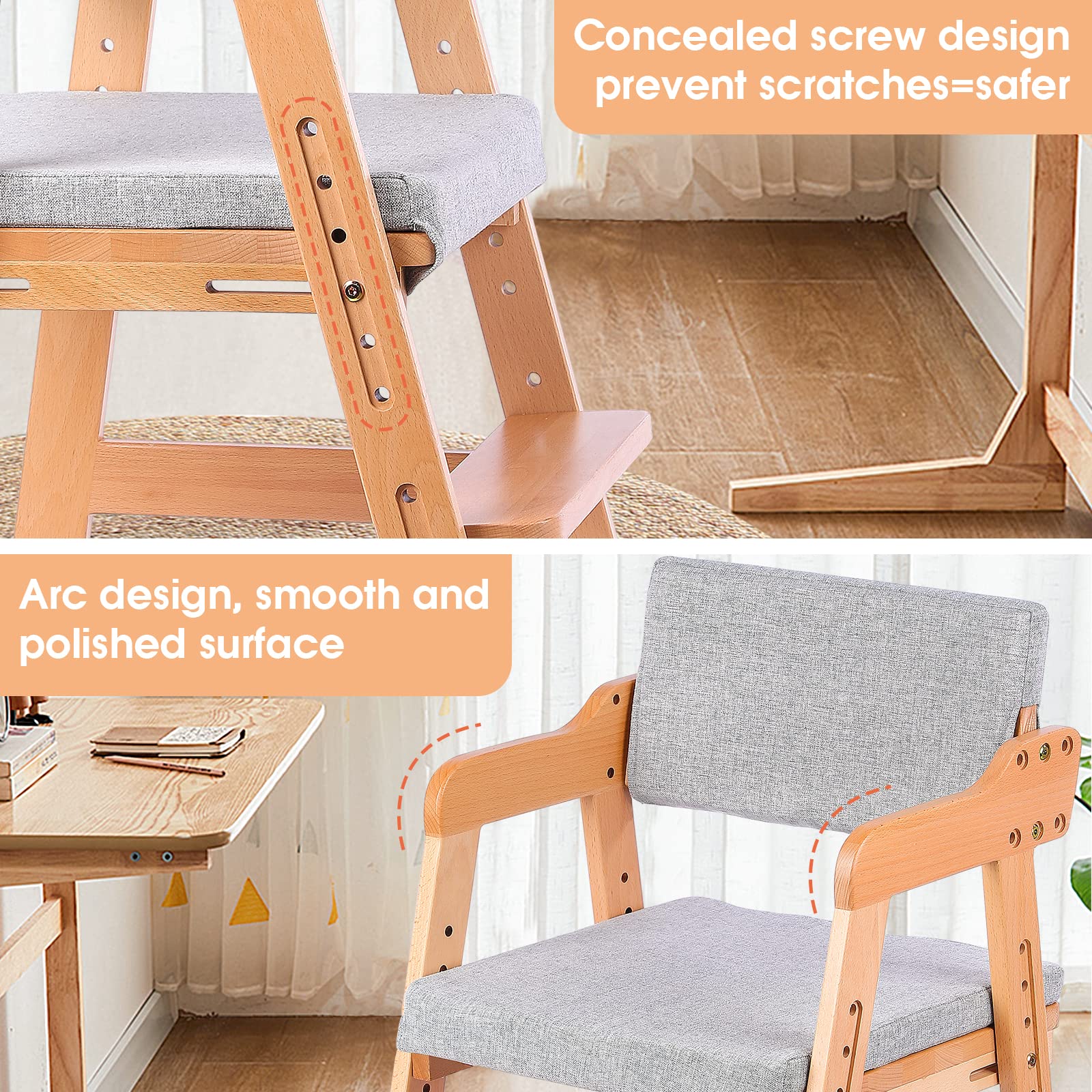 Ezebaby removable cushion adds comfort and can be washed