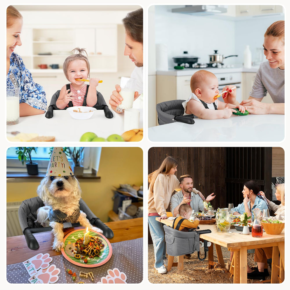 Ezebaby washable seat cover simplifies cleaning after meals