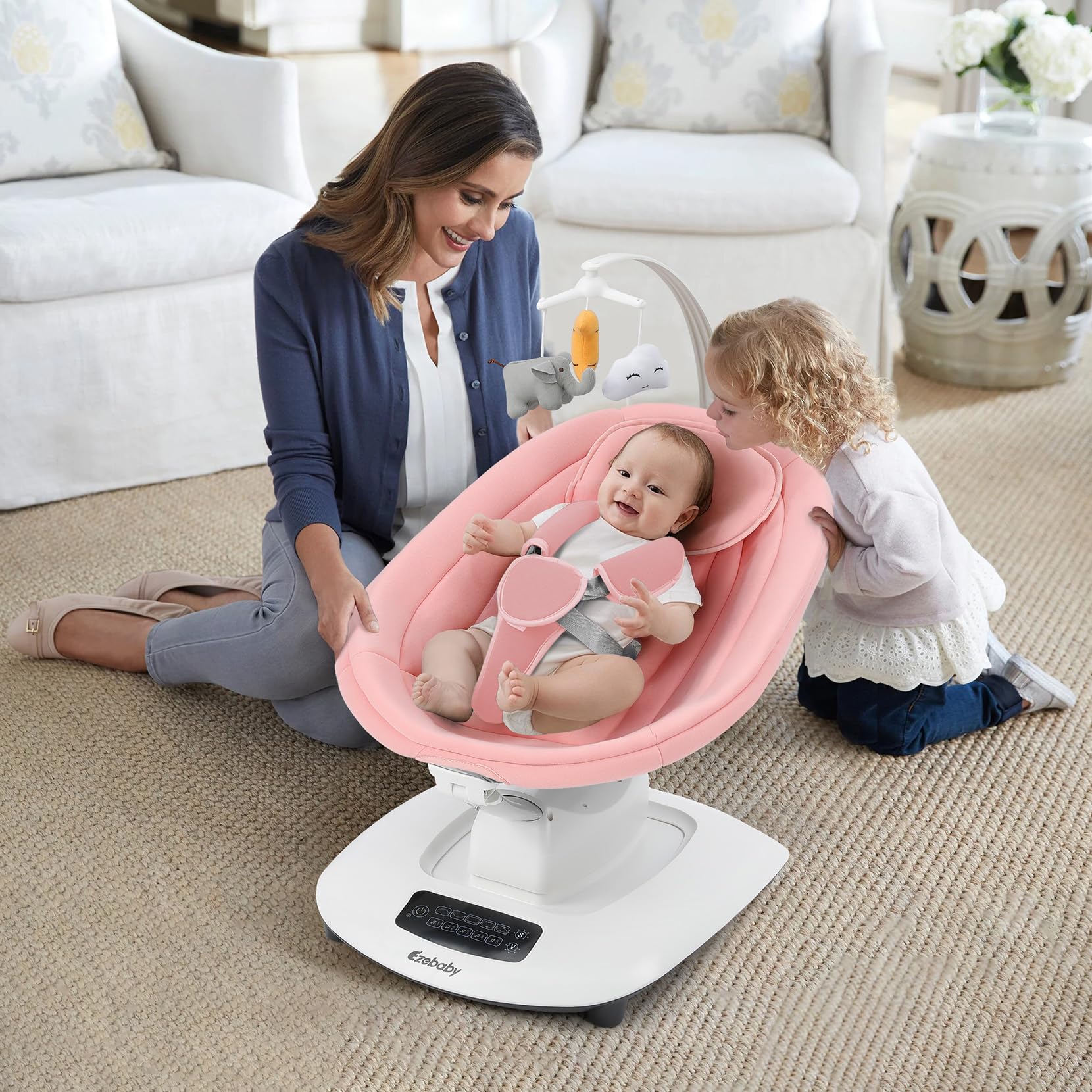 Ezebaby washable seat makes cleanup quick