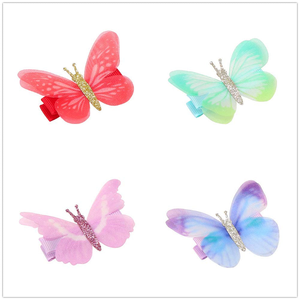 Ezepeo green butterfly clip ideal for braids and half-up styles