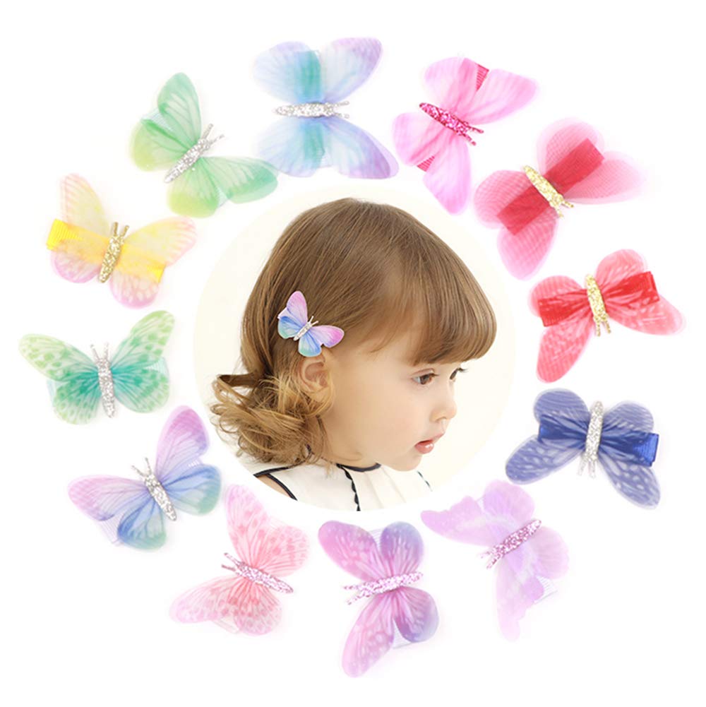 Ezepeo purple butterfly clip adds color while keeping hair tidy