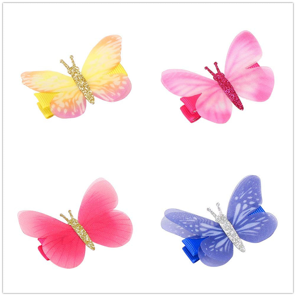 Ezepeo rose butterfly clip adds delicate charm to any look