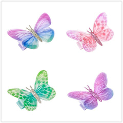 Ezepeo yellow butterfly clip adds cheerful contrast and hold