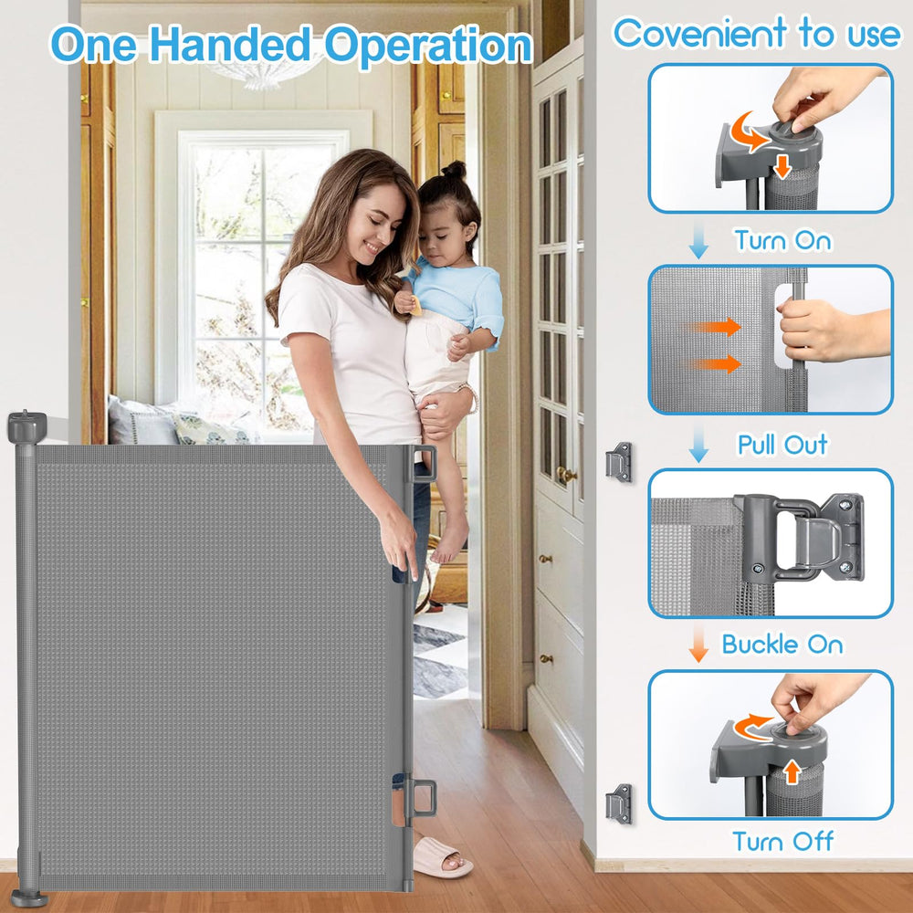 EZIGO durable mesh withstands daily use for kids and pets