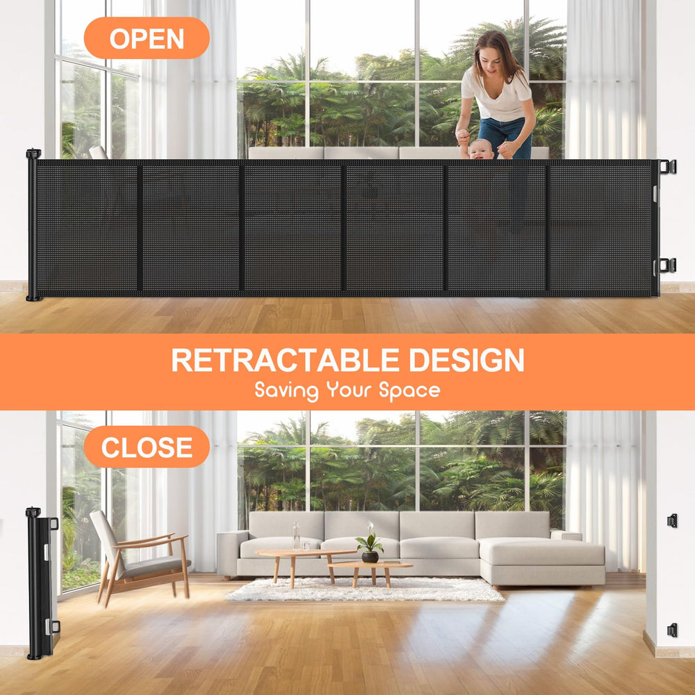 EZIGO indoor outdoor gate installation shown for versatile placement