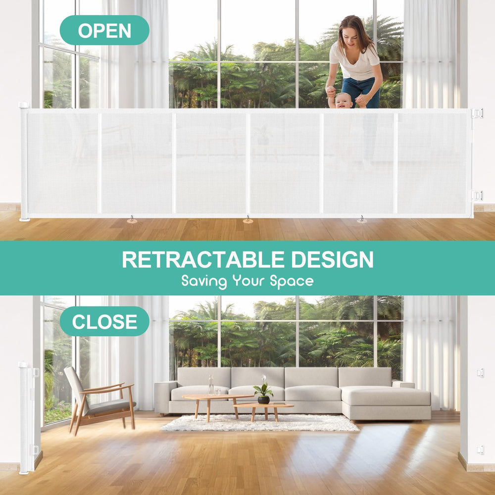 EZIGO indoor-outdoor installation for stairs, doorways, and decks.