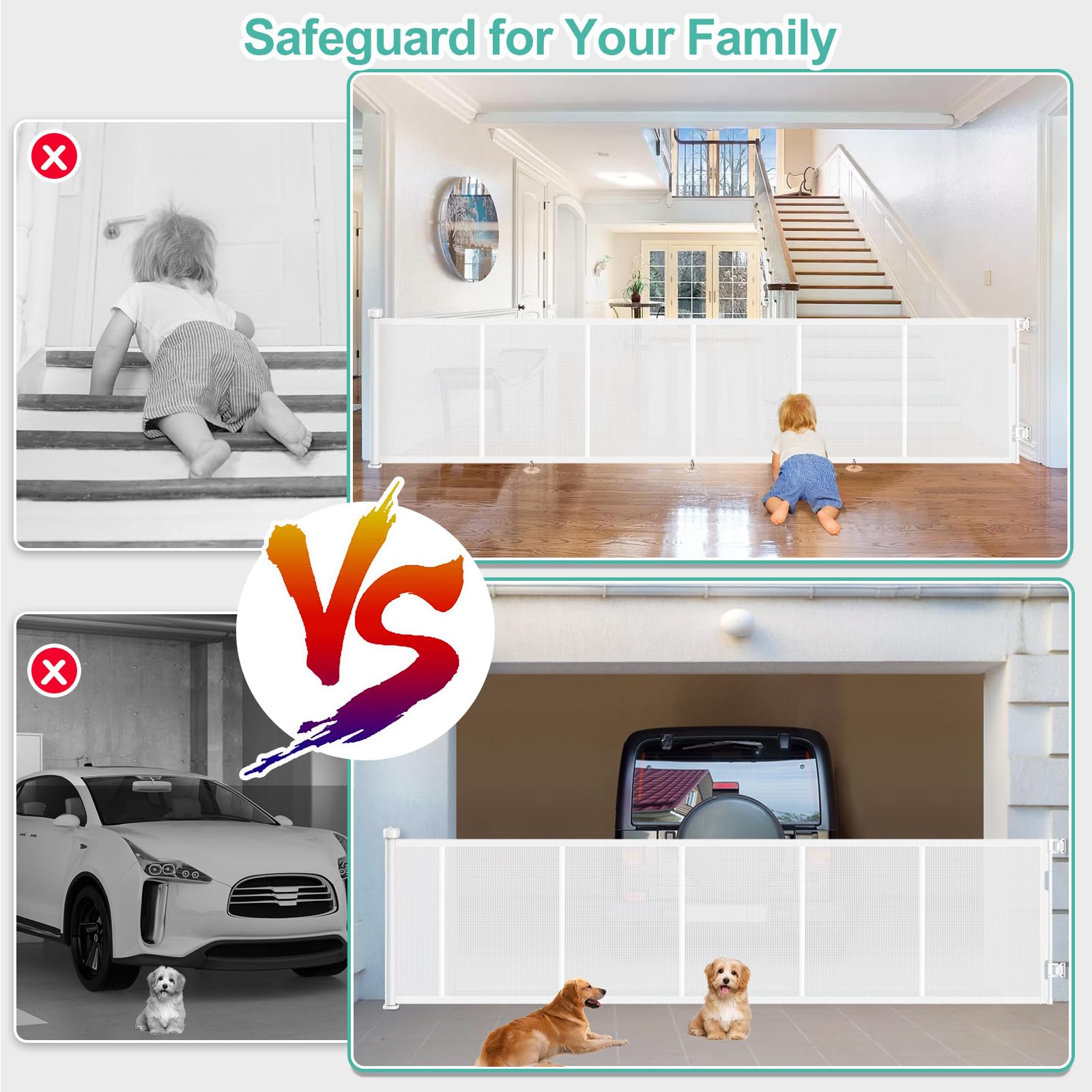 EZIGO one-handed operation with safety lock for easy adult passage