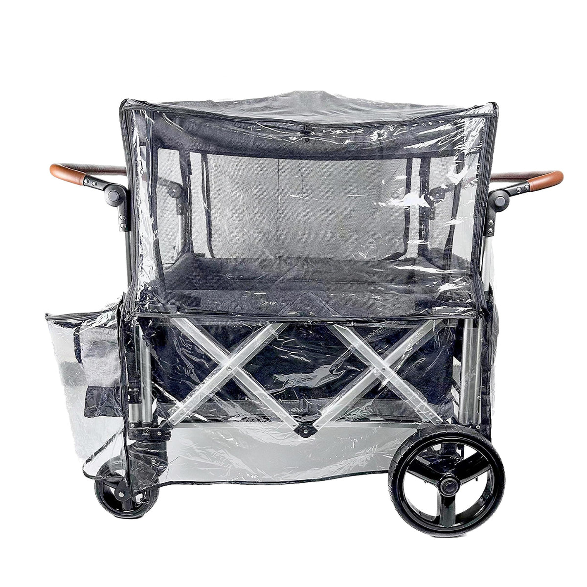 Ezkindheit big size rain cover for stroller shields children from rain