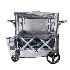 Ezkindheit big size rain cover for stroller shields children from rain