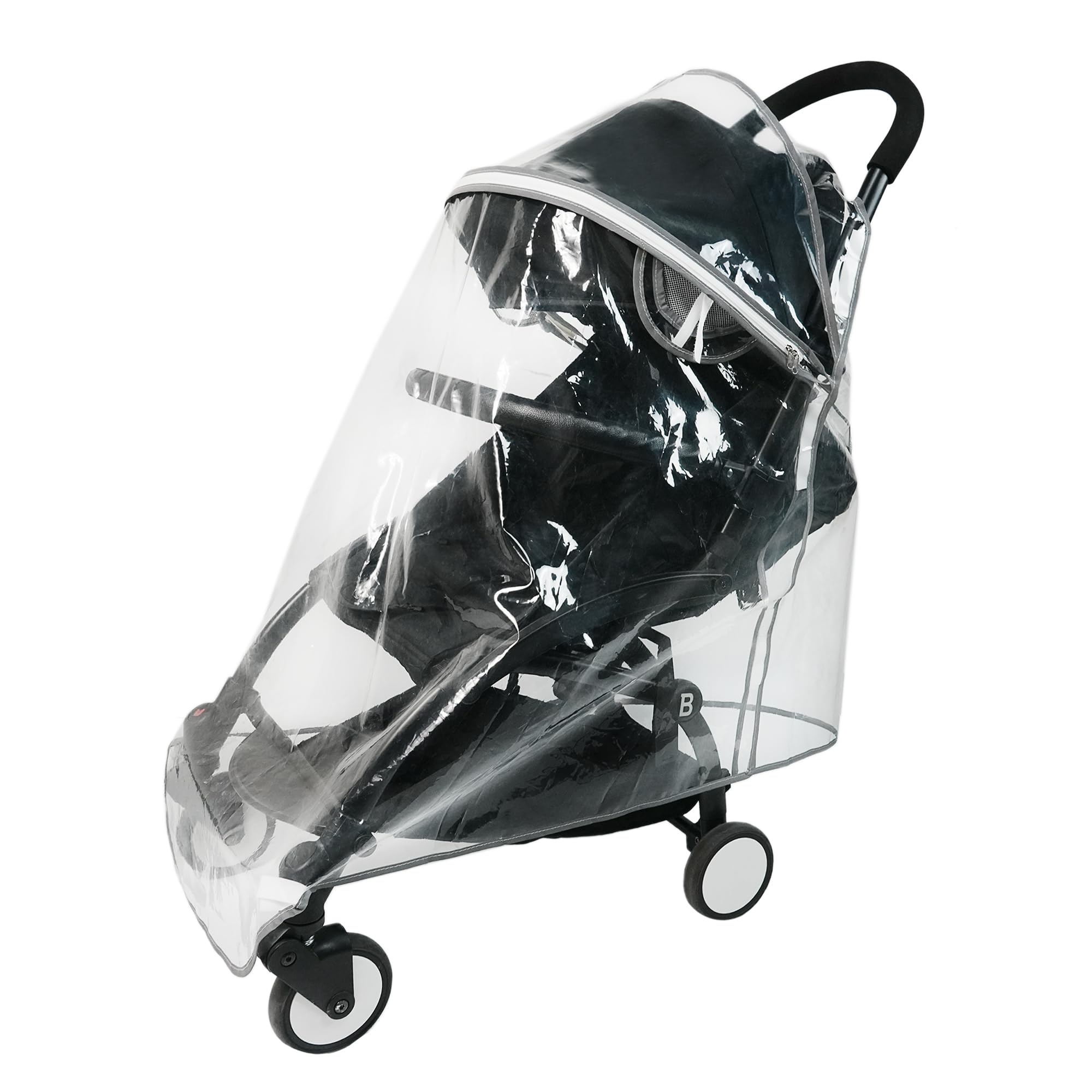 Reflective edging increases safety during nighttime BBZYOYO strolls