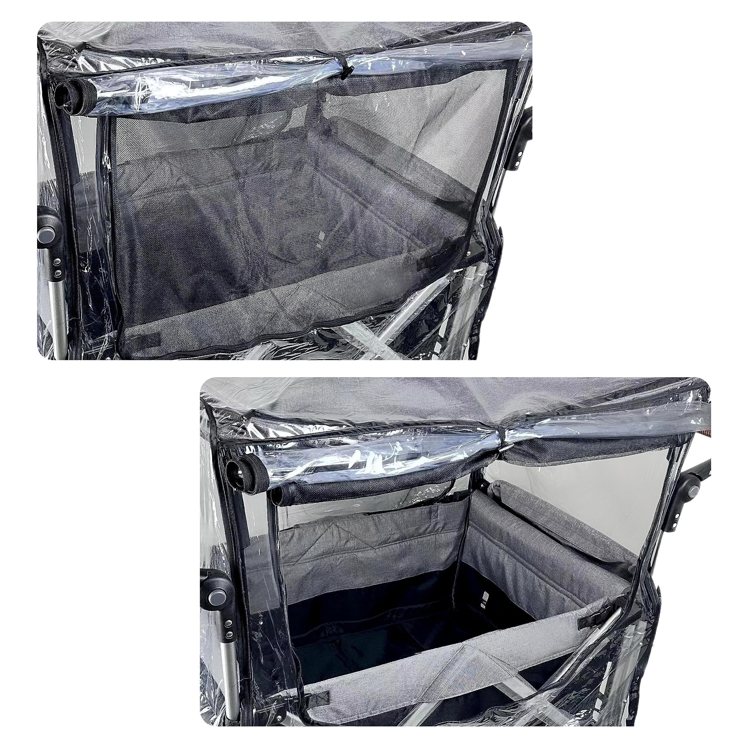 Ezkindheit front zipper storage access for quick item retrieval