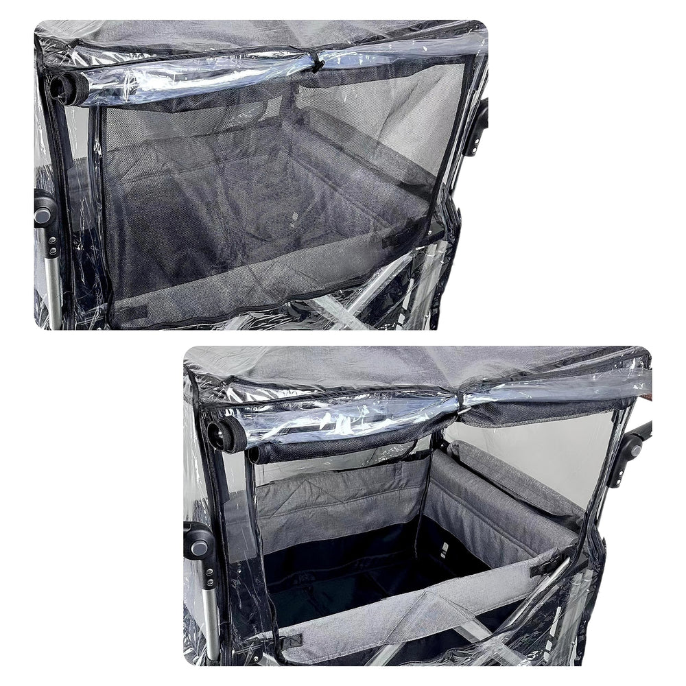 Ezkindheit front zipper storage access for quick item retrieval
