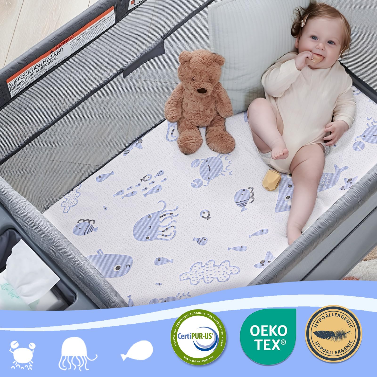 EZKLRWGF easy-carry mattress makes it simple to move between rooms.