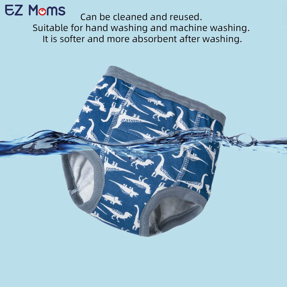 EZ Moms potty-sticker chart image aids motivation during toilet practice.